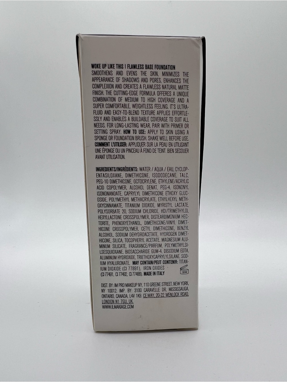 IL MAKIAGE 125 Woke Up Like This Flawless Base Liquid Foundation NEW - Picture 3 of 4